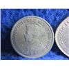 Image 5 : 2 Canadian 25 Cent Coins - .800 Silver - 1929, 1932