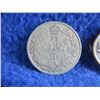 Image 2 : 2 Canadian 25 Cent Coins - .800 Silver - 1928, 1936