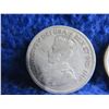 Image 5 : 2 Canadian 25 Cent Coins - .800 Silver - 1928, 1936