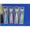 Image 1 : NEW - 4 Fish Talk Minnow Lures - Assorted Colors, 100g & 130g