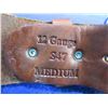 Image 3 : Levy's 12 Gauge Leather Shotshell Belt - S47, Medium