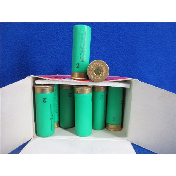 12 Ga. 2 3/4" 2 Shot Mondial  (Pick Up or Ship by UPS Only)