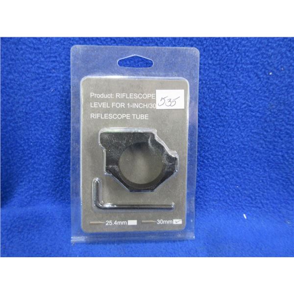 NEW - 30MM Riflescope Bubble Level with Compass