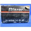 Image 2 : 44 Mag 240gr JHP Blazer Cartridges (Pick Up or Ship by UPS Only)