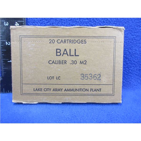 .30 Cal. M2 Ball Cartridges (Pick Up or Ship by UPS Only)
