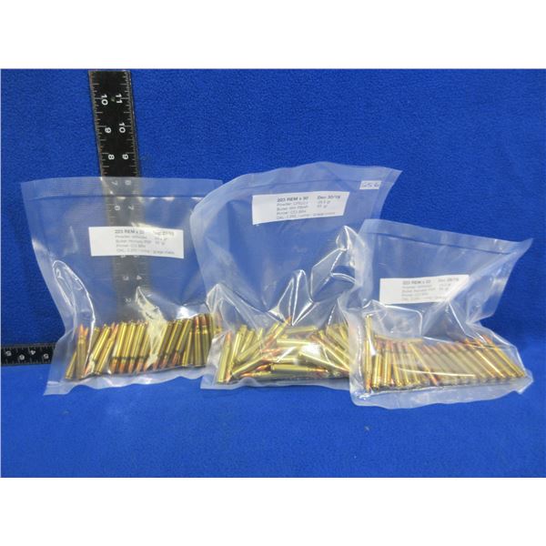 223 Rem. Reloads (Pick Up or Ship by UPS Only)