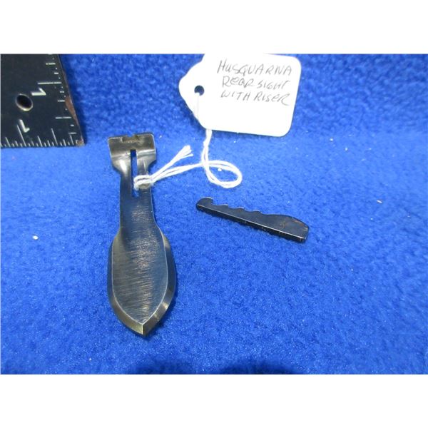 Husqvarna Rear Sight with Ramp