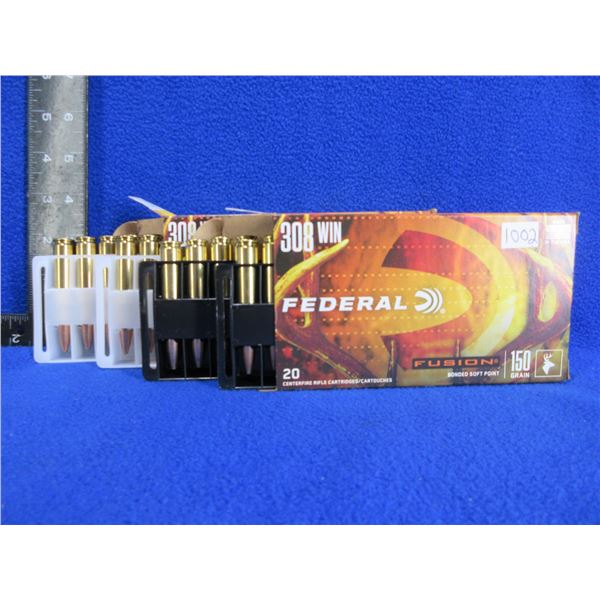 308 Win. 150gr BSP Federal Cartridges (Pick Up or Ship by UPS Only)