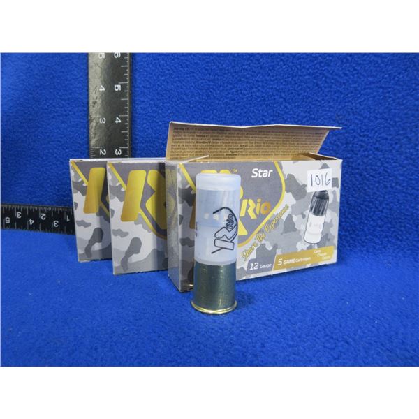 12 Ga. 2 3/4" 1 1/8 oz Slug Rio Shotshells (Pick Up or Ship by UPS Only)