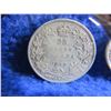Image 2 : 2 Canadian 25 Cent Coins - .925 Silver - 1918, 1919