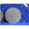 Image 3 : 2 Canadian 25 Cent Coins - .800 Silver - 1920, 1928