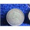 Image 5 : 2 Canadian 25 Cent Coins - .800 Silver - 1920, 1928