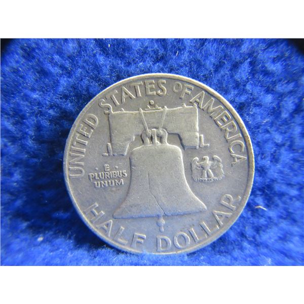 1954 USA "Franklin Half Dollar" - .900 Silver