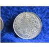 Image 3 : 2 Canadian 25 Cent Coins - .800 Silver - 1933, 1936