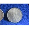 Image 6 : 2 Canadian 25 Cent Coins - .800 Silver - 1933, 1936