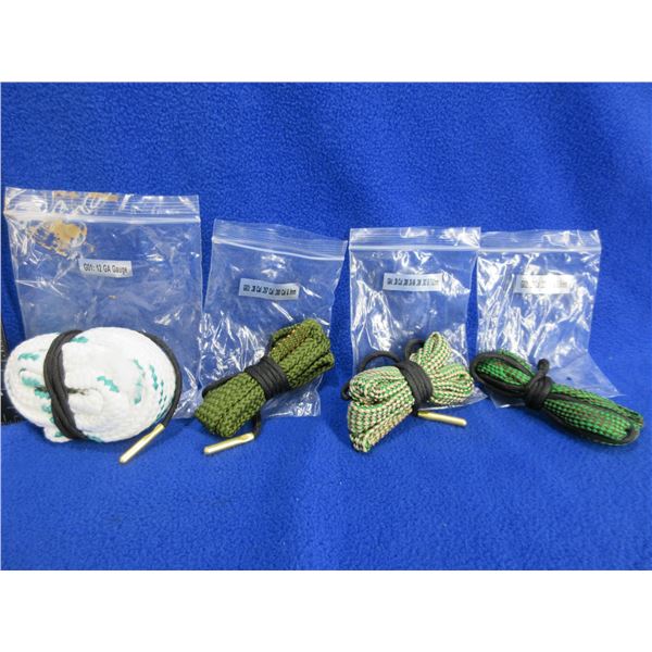 NEW - 4 Pull Thrus - 12 Ga., 22 Cal., 30 Cal., 38 Cal./9MM