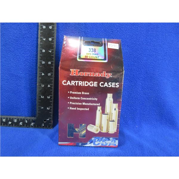 NEW - Brass Only - 338 Win. Mag Hornady Unprimed - Box of 50