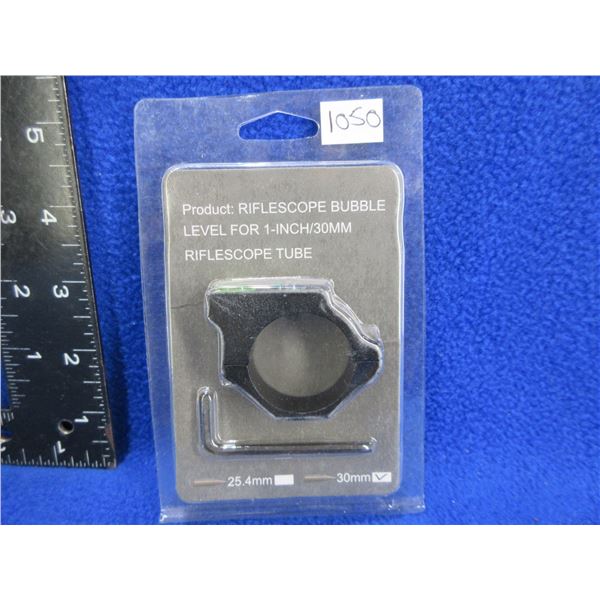 NEW - 30MM Riflescope Bubble Level with Compass