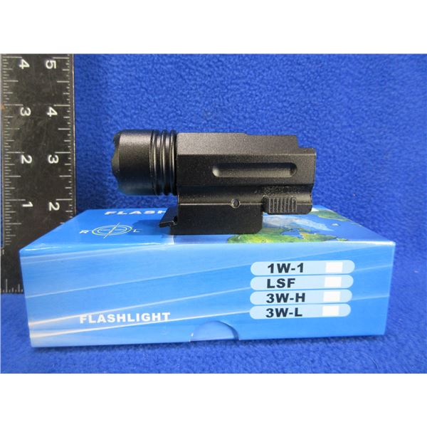 NEW - Tactical Flashlight - Needs Batteries