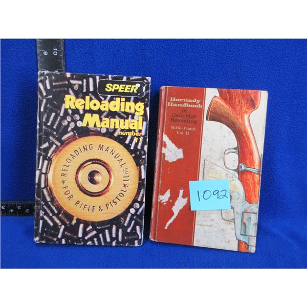 2 Reloading Manuals - Hornady Rifle-Pistol Vol II, Speer #11