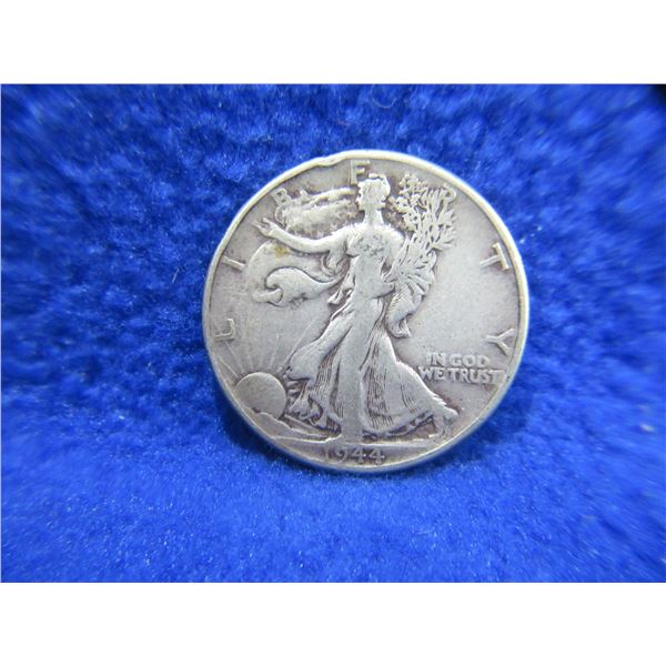 1944 USA "Walking Liberty Half Dollar" - .900 Silver