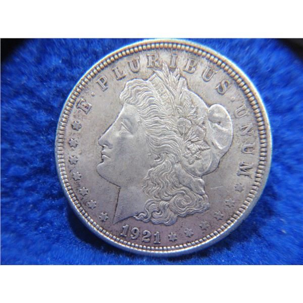 1921 USA One Dollar "Morgan Dollar" - .900 Silver