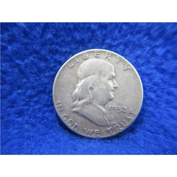 1952 USA "Franklin Half Dollar" - .900 Silver