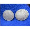 Image 1 : 2 Canadian 25 Cent Coins - 1919 (.925 Silver), 1936 (.800 Silver)