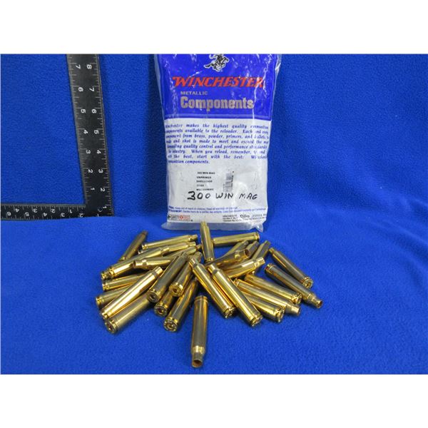 NEW - Brass Only - 300 Win Mag Unprimed - Bag of 30