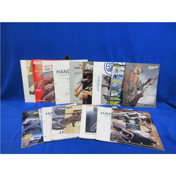 16 Assorted Firearms Magazines/Catalogs - Colt, Remington, Winchester, Etc.