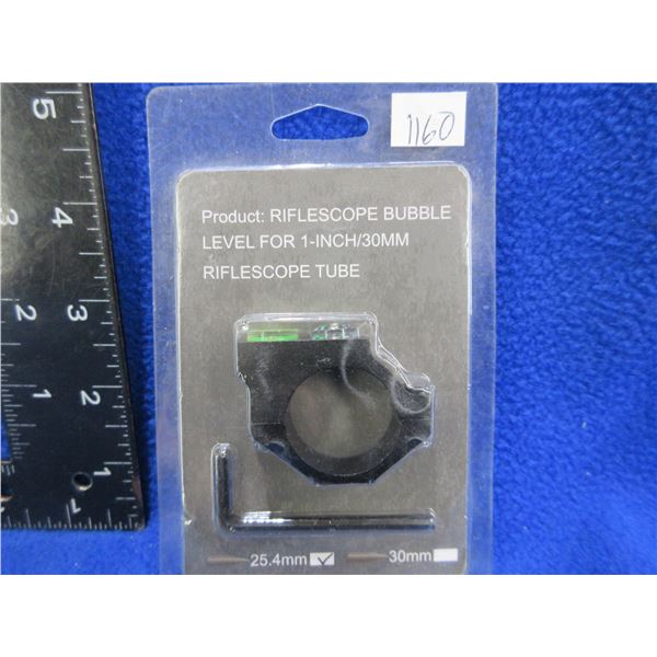 NEW - 25.4MM Riflescope Bubble Level with Compass