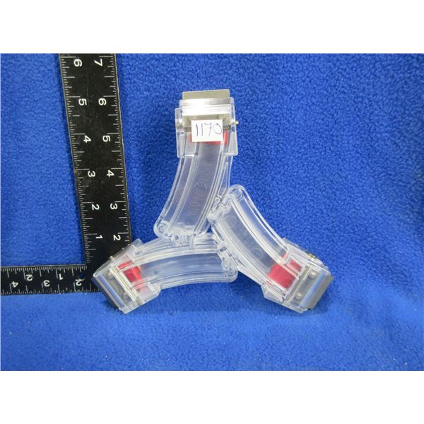 3 - 22 LR Butler Creek Ruger 10/22 Star3Clip Interlocking Magazines