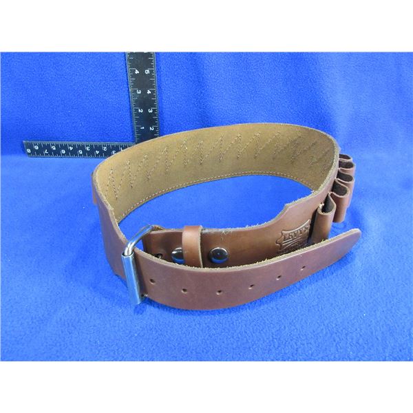 Levy's 12 Gauge Leather Shotshell Belt - S47S - Appears New