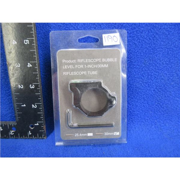 NEW - 30MM Riflescope Bubble Level with Compass