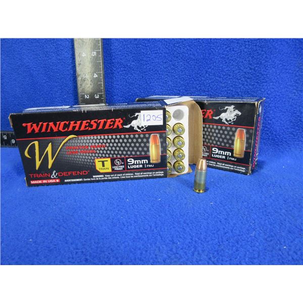 9MM Luger 147gr FMJ Winchester (Pick Up or Ship by UPS Only)