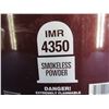 Image 2 : IMR 4350 Smokeless Powder (Pick Up or Ship by UPS Only)