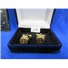 Image 1 : Pair of Cufflinks - 270 Win Federal Brass