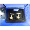 Image 2 : Pair of Cufflinks - 270 Win Federal Brass