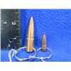 Image 1 : 2 Bullet Key Chains - 50 Cal. (.511") and 8mm. (.323")