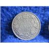 Image 2 : 2 Canadian 25 Cent Coins - .925 Silver - 1912, 1913