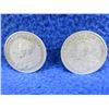 Image 4 : 2 Canadian 25 Cent Coins - .925 Silver - 1918, 1919