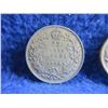 Image 2 : 2 Canadian 25 Cent Coins - .800 Silver - 1928, 1934