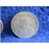 Image 6 : 2 Canadian 25 Cent Coins - .800 Silver - 1928, 1934