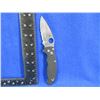 Image 1 : Spyderco Manix2 Folding Knife 3-3/8" Satin Serrated 154CM Blade