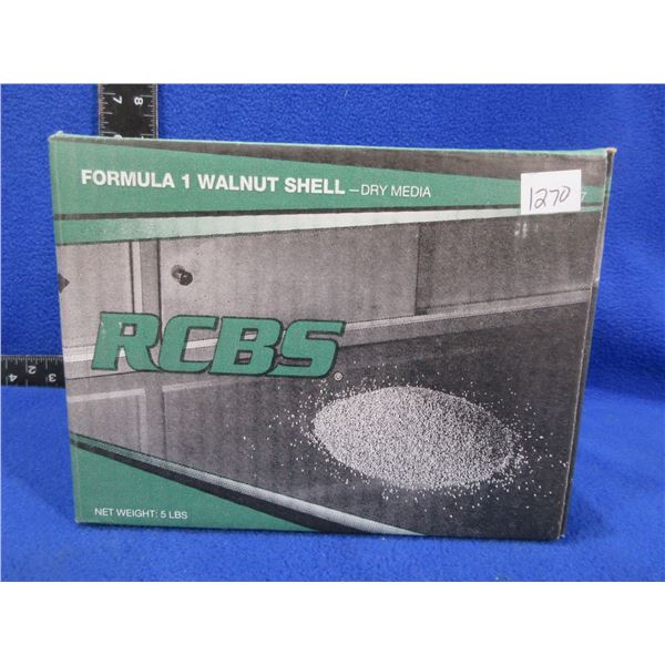 NEW - RCBS Formula 1 Walnut Shell Dry Media - 5 Lb