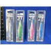 Image 1 : NEW - 4 Fish Talk Minnow Lures - Assorted Colors, 100g & 130g