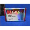 Image 2 : 7MM .284" 162gr ELD-X Hornady Bullets - Sealed Box of 100