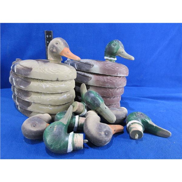 10 Carry-Lite Mallard Duck Decoys