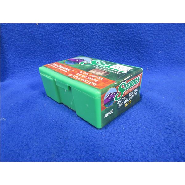 45-70 .458" 300 Gr HP/FN Sierra Bullets - Sealed Box of 50