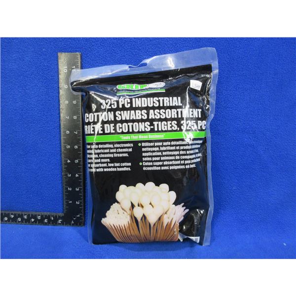 325 Piece Industrial Cotton Swab Assortment - Appears New
